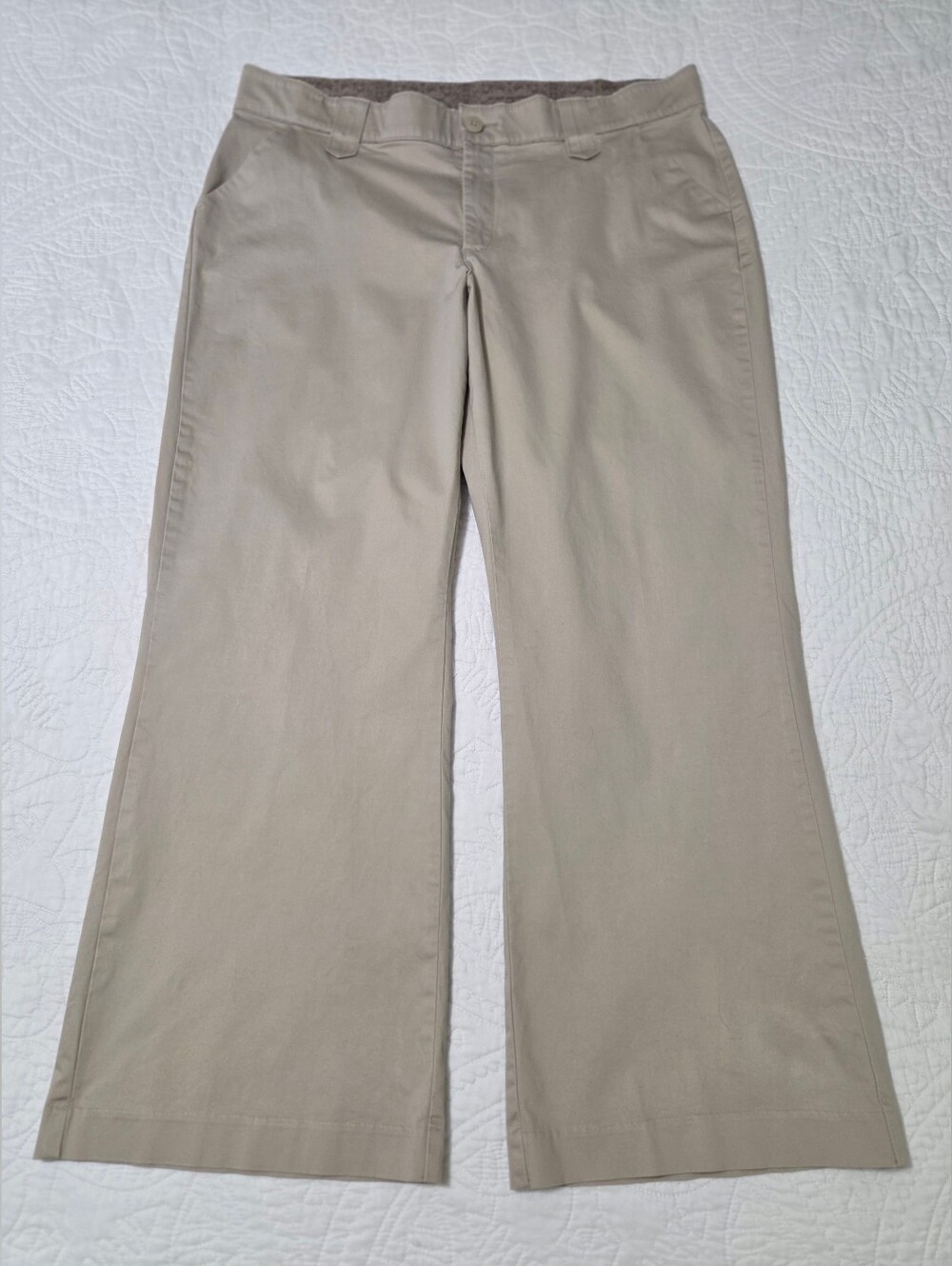 Lee No Gap Waistband Khakis.